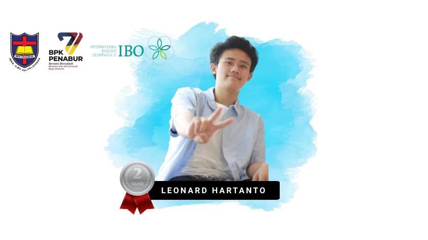 LEONARD HARTANTO SISWA SMAK PENABUR CIREBON SABET MEDALI PERAK INTERNATIONAL BIOLOGY OLYMPIAD (IBO) 2021 PORTUGAL